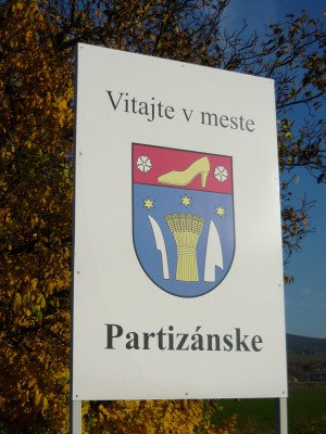 Le blason de Partizánske