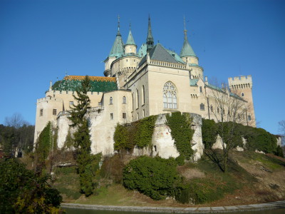 Bojnice, l'un des plus célèbres des nombreux châteaux de Slovaquie