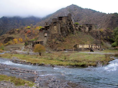 Le village fortifié de Chatili.